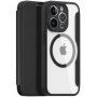 DUX DUCIS Skin X флип калъф с MagSafe за iPhone 13 Pro - черно