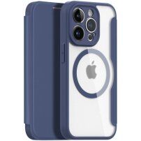 DUX DUCIS Skin X флип калъф с MagSafe за iPhone 13 Pro - тъмно син