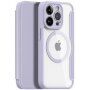 DUX DUCIS Skin X флип калъф с MagSafe за iPhone 13 Pro - лилаво