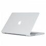 ENKAY матиран прозрачен кейс за MacBook Air 15" (A2941 / A3114) - бял