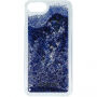Guess Liquid Glitter кейс за iPhone 7 / 8 - сребърна / синя