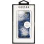 Guess Liquid Glitter кейс за iPhone 7 / 8 - сребърна / синя