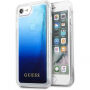 Guess Liquid Glitter кейс за iPhone 7 / 8 - тъмносиня