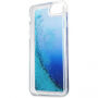 Guess Liquid Glitter кейс за iPhone 7 / 8 - тъмносиня