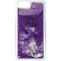 Guess Liquid Glitter кейс за iPhone 6 Plus / 6S Plus / 7 Plus / 8 Plus - лилава