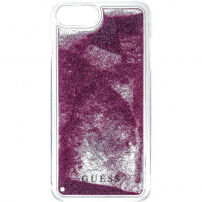 Guess Liquid Glitter кейс за iPhone 6 Plus / 6S Plus / 7 Plus / 8 Plus - златно розов