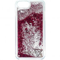 Guess Glitter Triangle кейс за iPhone 5 / 5S / SE (2016) - розова