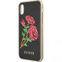 Guess Flower Desire кейс за iPhone X - черна