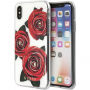 Guess Flower Desire калъф за iPhone X - прозрачно