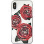 Guess Flower Desire калъф за iPhone X - прозрачно