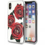 Guess Original Flower кейс за iPhone X - златна