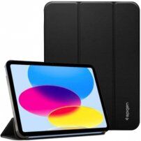Spigen Liquid Air Folio калъф със стойка за iPad 10,9" (2022) / 11" (2025) - черно