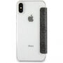 Guess 4G Flower Desire Book калъф за iPhone X - сива