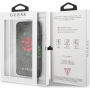 Guess 4G Flower Desire Book калъф за iPhone X - сива