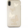 Guess Studs and Sparkle кейс за iPhone X - бежова