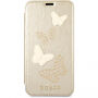 Guess Studs and Sparkle Book калъф за iPhone X - бежова