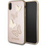 Guess Studs and Sparkle кейс за iPhone X - златно розов