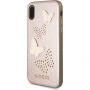 Guess Studs and Sparkle кейс за iPhone X - златно розов