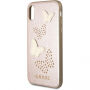 Guess Studs and Sparkle кейс за iPhone X - златно розов
