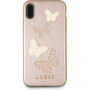 Guess Studs and Sparkle кейс за iPhone X - златно розов