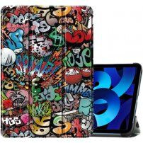 Калъф с функция за сън / събуждане за iPad 10,9" (2022) / 11" (2025) - графити