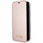Guess Iridescent Book калъф iPhone pro X - златно розов