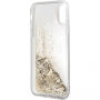 Guess Liquid Glitter калъф за iPhone X - златна
