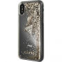 Guess Liquid Glitter калъф за iPhone X - златна