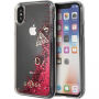 Guess Liquid Glitter калъф за iPhone X - червена
