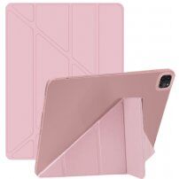 Калъф с оригами стойка за iPad Pro 12,9" (2018-2022) - розово