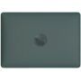 Матиран прозрачен кейс с изваждаща се стойка за MacBook Pro 13" (A2251 / A2289 / A2338) - тъмно зелен