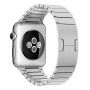 Луксозна метална неръждаема каишка за Apple Watch Ultra 49mm / 46mm / 45mm / 44mm / 42mm - сребърна