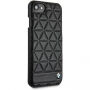 BMW Hexagon кожен калъф за iPhone 7 / 8 - черна