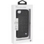 BMW Hexagon кожен калъф за iPhone 7 / 8 - черна