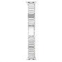 Луксозна метална неръждаема каишка за Apple Watch Ultra 49mm / 46mm / 45mm / 44mm / 42mm - сребърна