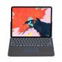 Магнитен калъф с вградена клавиатура и тъчпад за iPad Pro 12,9" (2018-2022) - черно