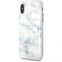Guess Marble калъф за iPhone X - бяла