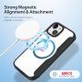 DUX DUCIS Skin X флип калъф с MagSafe за iPhone 15 - черно