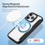 DUX DUCIS Skin X флип калъф с MagSafe за iPhone 15 Pro - черно