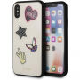 Guess Iconic калъф за iPhone X - бежова