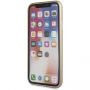 Guess Saffiano Butterfly кейс за iPhone X - златно розов