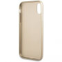 Guess Saffiano Butterfly кейс за iPhone X - златно розов