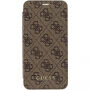 Guess Charms Book 4G калъф за iPhone X - кафява