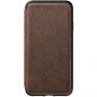 Nomad Folio Leather case калъф за Apple iPhone XS Max - кафява