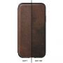 Nomad Folio Leather case калъф за Apple iPhone XS Max - кафява