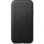 Nomad Folio Leather case калъф за Apple iPhone XS / X - черна