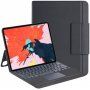 Магнитен калъф с вградена клавиатура и тъчпад за iPad Pro 12,9" (2018-2022) - черно