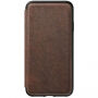 Nomad Folio Leather Tri-Fold калъф за Apple iPhone XS Max - кафява