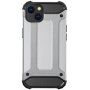 Super устойчив "Armor" кейс за iPhone 15 Plus - сребърен
