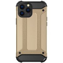 Super устойчив "Armor" кейс за iPhone 15 Pro - златен